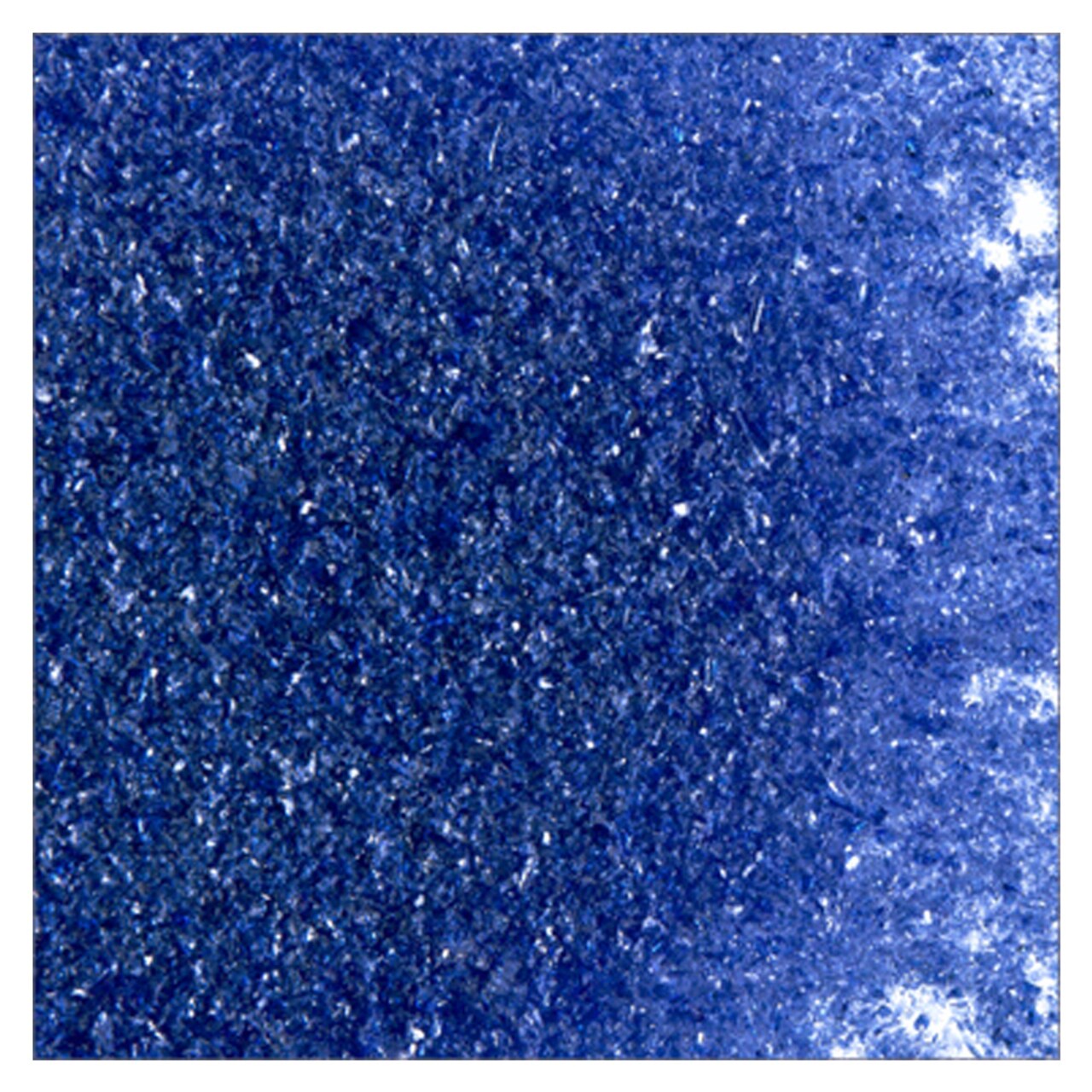 Oceanside Fusible Glass Frit Fine Dark Blue 96 COE - 8.5oz Jar (136)